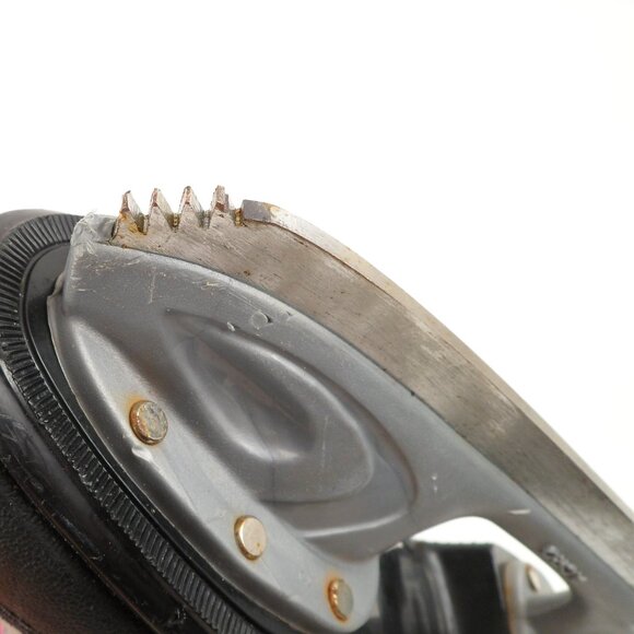 CCM Kids' Figure Ice Skates Size 2 Jamie Girl Pink Grey Butterfly Junior Lace-Up - Picture 6 of 15